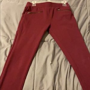 Kids red pants